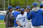 Baseball vs CGA  Wheaton College Baseball vs Coast Guard Academy during game two of the NEWMAC semi-finals playoffs. - (Photo by Keith Nordstrom) : Wheaton, baseball, NEWMAC